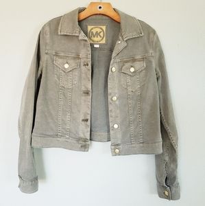 Michael Kors Green Denim Jacket
